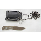 Cuchillo Tactico  Mini Drop Point Neck Colgante Kydex Nf5935