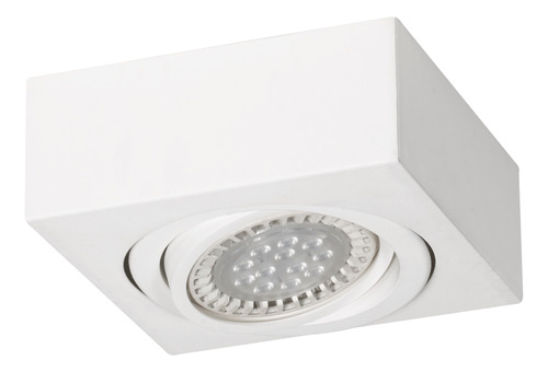 Plafon De Techo Rimini Ferrolux Box 1 Luz Ar111 Apto Led