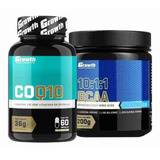 Coenzima Q10 60 Caps + Bcaa 200g 10:1:1 Original Growth