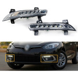 Luz Antiniebla Led Drl De Coche Para Renault Fluence 2014+ A