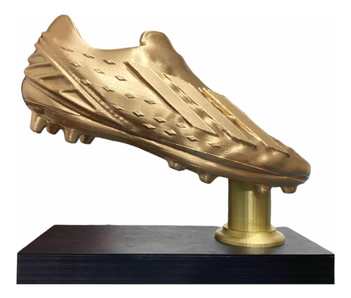 Trofeo Decorativo De La Bota De Oro De Fútbol Tamaño Real