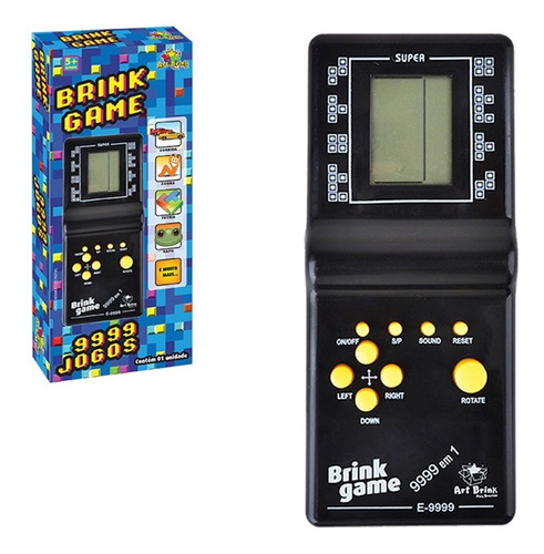 Mini Game Retrô Portátil Games 9999 Jogo Console - Art Brink