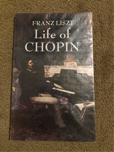 Life Of Chopin Franz Liszt Libro Piano Musica