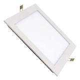 Foco Led Panel 24w Embutido Luz Fria Cuadrado