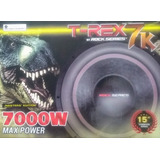 Subwoofer. Rock Series. T-rex7k. De 15 . 2+2 Ohms. 3500w Rms