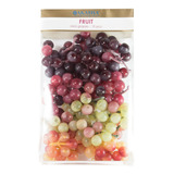 Uvas Artificiales Racimo Fruta En Caja Premium Pack X30 Uvas