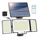 Vedd® 328 Led Lámpara Solar Exterior Jardin Pared Sensor Luz