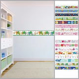 Mod-2 Guardas Infantiles Autoadhesivas Decora Pared X 12mts