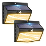 Luces Solares Exteriores Sensor De Movimiento [138 Led/...