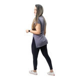 Kit 3 Blusa Para Academia Sobre Legging Longa / Tapa Bumbum