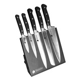 Cepo Set Magnético Cuchillos Trento 5 Pzas Acero Inox 131737