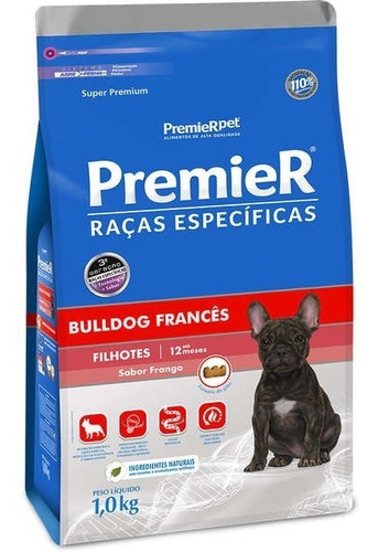 Premier Raças Específicas Bulldog Francês Filhotes 1 Kg