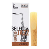 Palheta Select Jazz Unfiled Medium - Sax Tenor 2,0