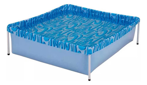 Piscina Infantil Estrutural 1500 Litros Lona Mor