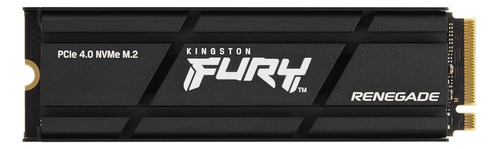 Ssd Kingston Fury Renegade Gamer Com Dissipador De Calor 1tb Nvme M.2 Pcie 4.0 1000gb Sfyrsk/1000g Ps5 Leitura 7300mb/s 