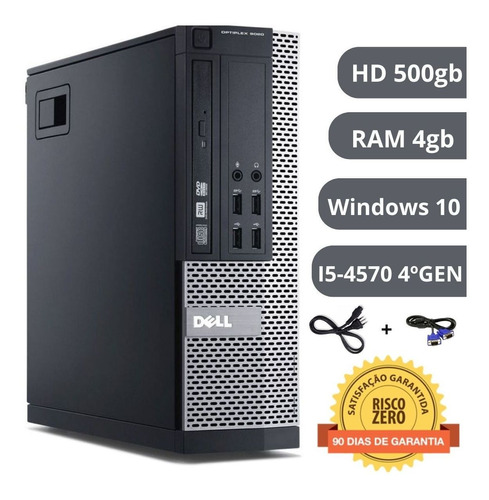 Computador Dell Optilex9020 Intel I5-4570 4ºgen Hd 500gb 4gb