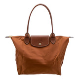 Longchamp Le Pliage Original Bolso Tote Grande, Ámbar