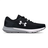 Tenis Para Hombre Under Armour Charged Rogue 3 Color Black/mod Gray (002) - Adulto 9 Mx