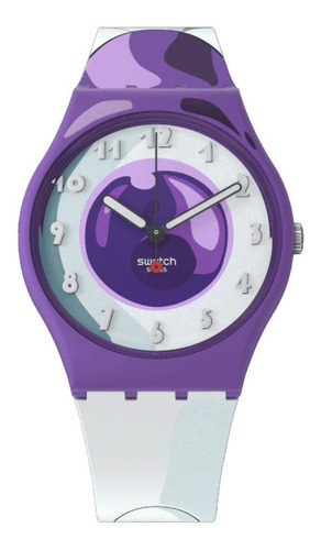 Reloj Swatch Freezer X Swatch Dragonball Z Unisex Blanco Ss
