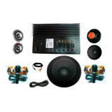 Kit Completo Audio Amplificador  Ideal Para Rockola