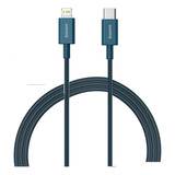 Baseus Cable Carga Rápida Tipo-c A Ip Pd 20w 1m Color Azul