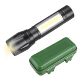 Lampara Tactica Militar Recargable Usb Led Noche Linterna