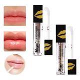 Set 2 Labial Gloss Con Colágeno Agranda Tus Labios Maximizer