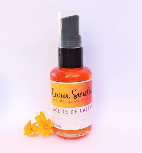 3 Unidades De Aceite De Calendula 30 Ml C/u, Cara Sorella 