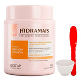  Creme Hidramais Lipodetox 1kg + Cubeta + Espátula Sta Clara