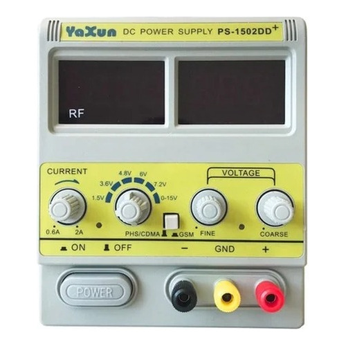 Fonte De Bancada Digital Yaxun 1502dd+ 110v Ou 220v