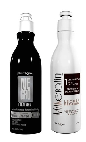 Pack Prokpil Matizador Negro + Shampoo Milkeratin 1