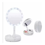 Espejo Para Maquillaje Con Luz Led Aumento Mod Circular