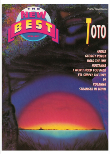 Toto The New Best Of * 9 Partituras Piano Acordes Guitarra 