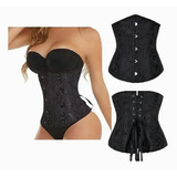 Corset Cinturilla Gótico Faja Corsette Victoriano Bordado