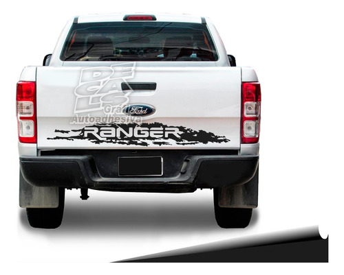 Calco Ford Ranger 2013 - 2019 Paint Portón