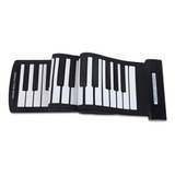 Port??til 61 Claves Roll-up Piano Flexible Usb Midi Keyboard