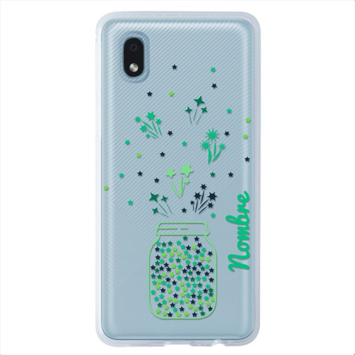 Funda Para Galaxy Estrellas Personalizada Nombre