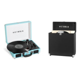 Victrola Journey+ Bluetooth Sutader Player, Turquoise (vsc-4