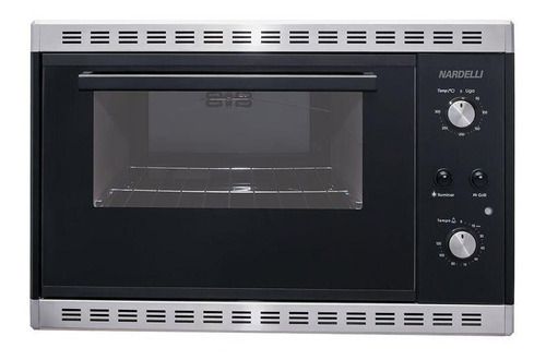 Forno De Embutir Elétrico Nardelli Esi 45l Preto/inox 127v