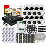 Kit Cámaras Seguridad Cctv 16ch Dahua 1080p, 12 Ca Audio 1tb