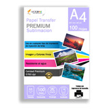 Papel Para Sublimar A4 100 Hojas Premium