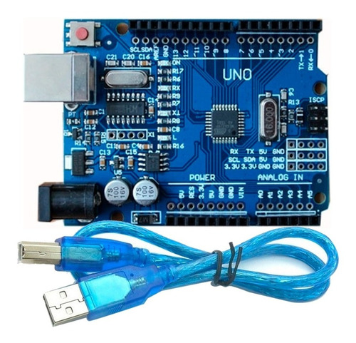 Placa Programación Compatible Arduino Uno R3 Smd Atmega328 