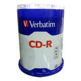 Cd Verbatim Logo X50 Unidades