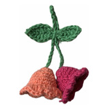 Llavero Tulipanes Crochet