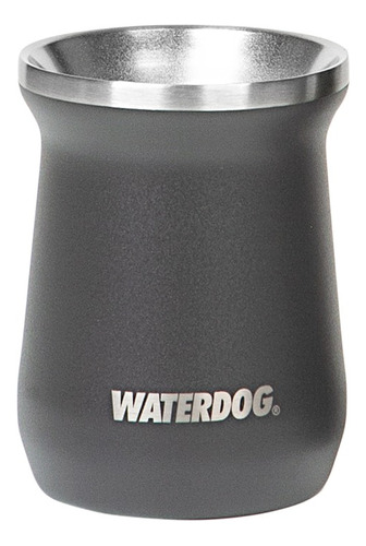 Mate Waterdog Zoilo Gris  Acero Inoxidable Térmico 160 