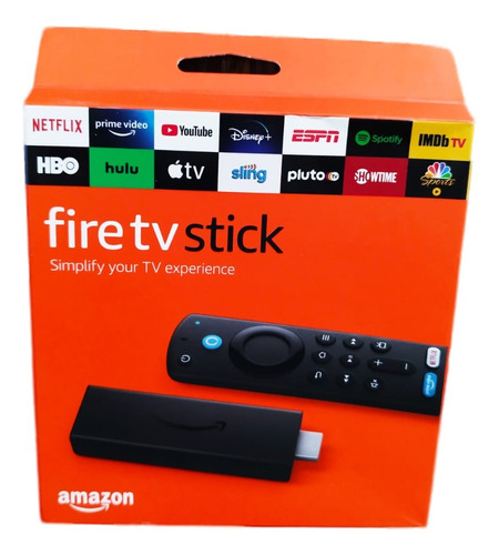 Aparelho Fire Tv Stick 3ªgera P/ Transformar Sua Tv Em Smart