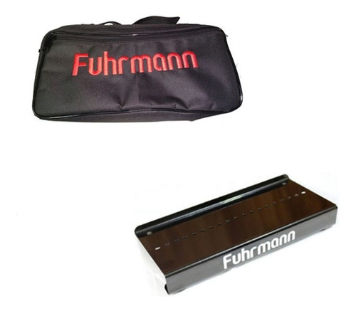 Pedalboard Fuhrmann Mini Para 4 Pedais Black C/ Garantia