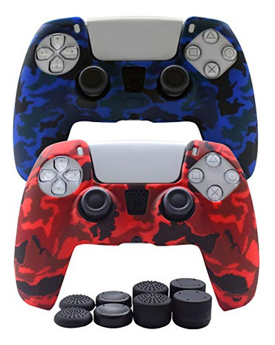 Controlador Ps5 Skin-hikfly Funda De Silicona Para Empuñadur