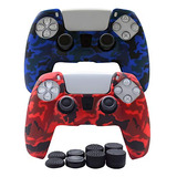 Controlador Ps5 Skin-hikfly Funda De Silicona Para Empuñadur