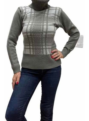 Sweater Mujer Talle M Acrílico Y Poliéster Buen Estado